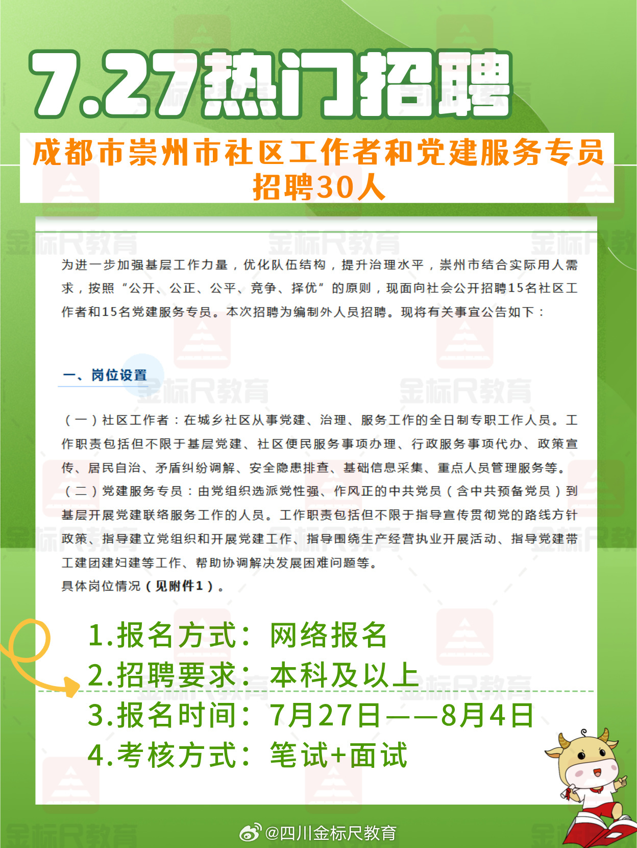崇州招聘网最新招聘信息更新🌟