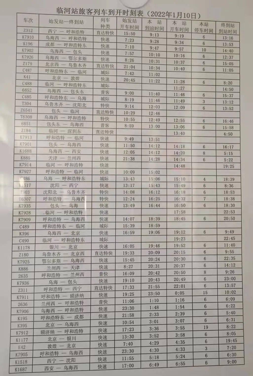北京列车时刻表最新查询及观点论述